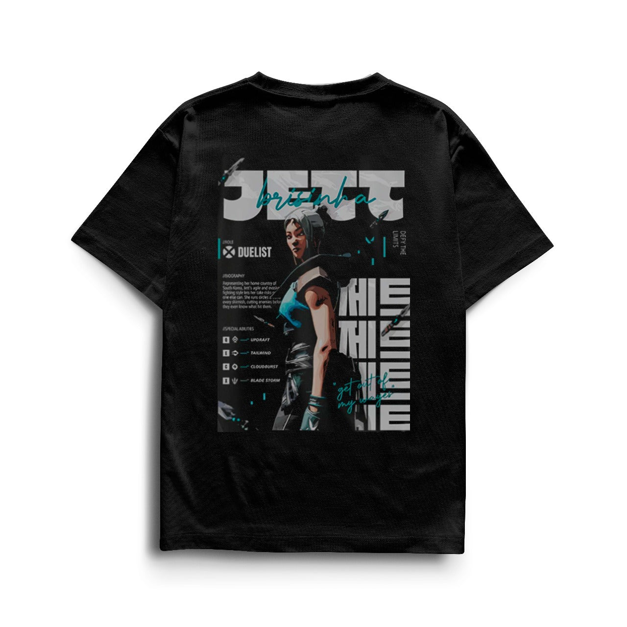 CAMISETA JETT VALORANT
