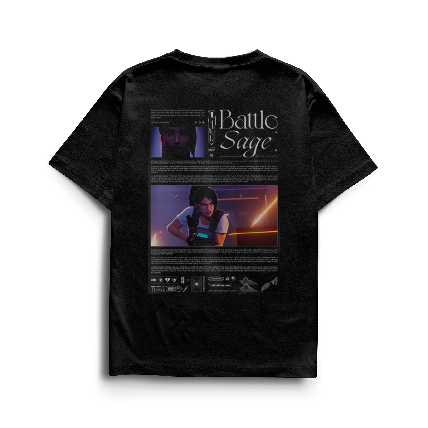 CAMISETA SAGE VALORANT