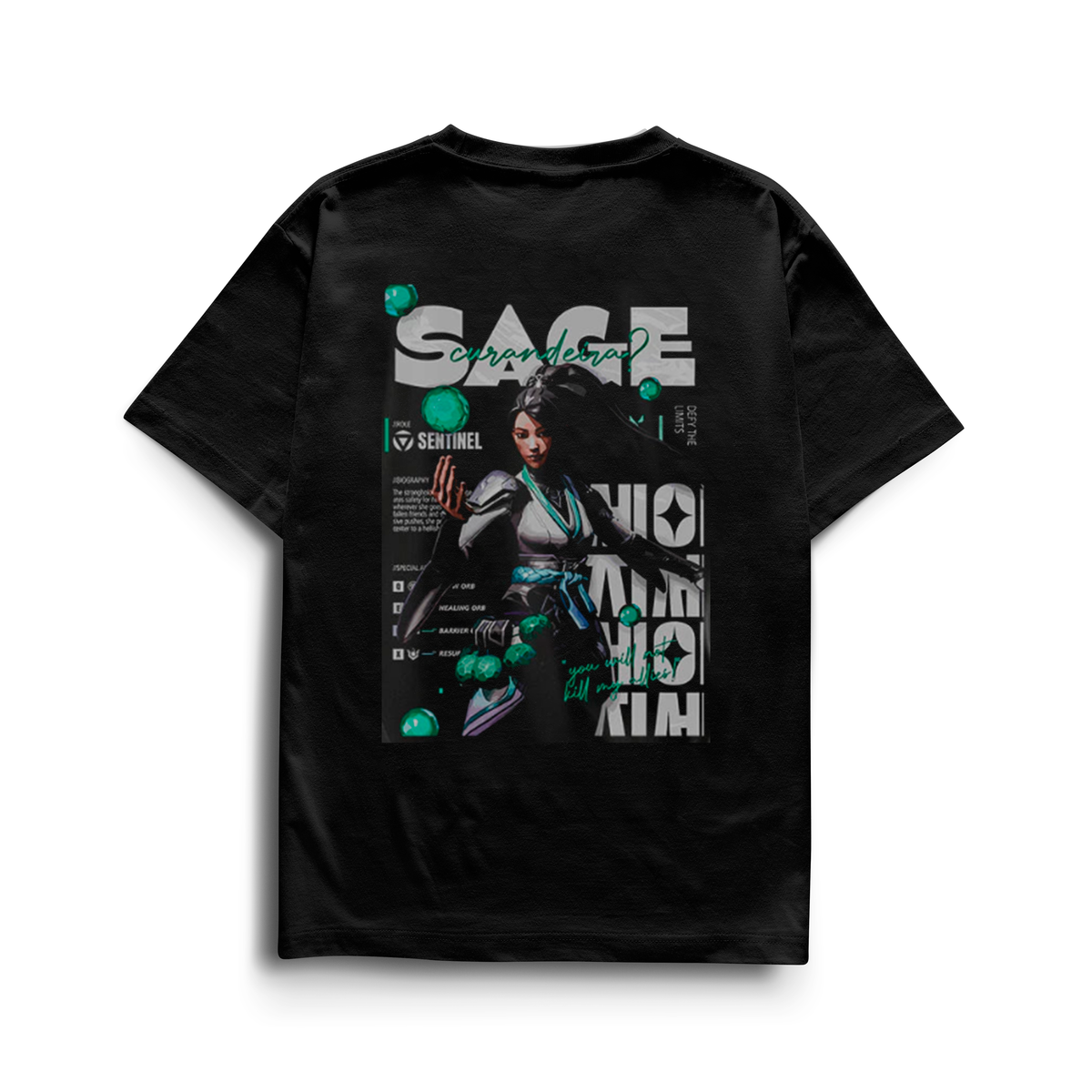 CAMISETA SAGE VALORANT