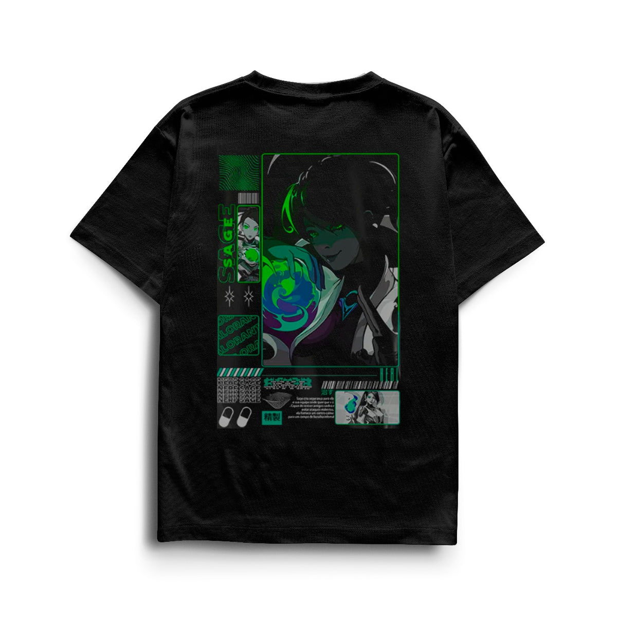 CAMISETA SAGE VALORANT
