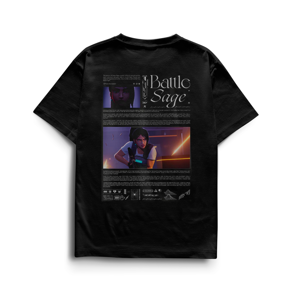 CAMISETA SAGE VALORANT